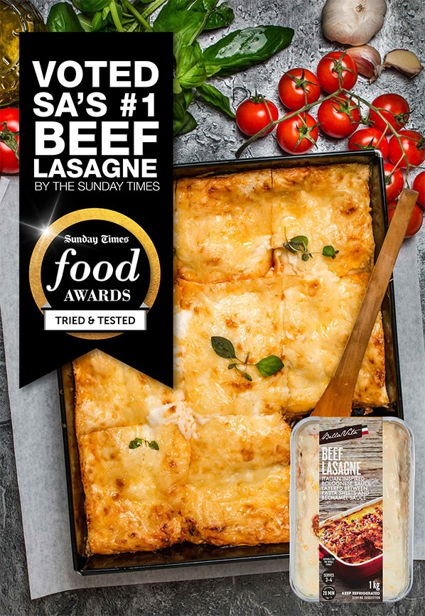 Checkers has SA's tastiest lasagne